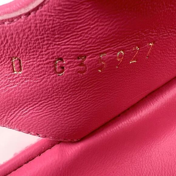 CHANEL Dad Sandals Hot Pink CC Logo Strap Chunky Sole EU39 - Picture 6 of 11